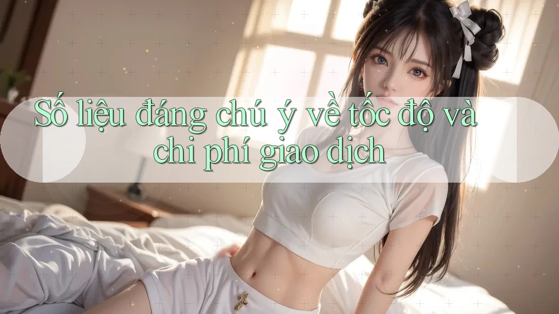 Số liệu đáng chú ý về tốc độ và chi phí giao dịch