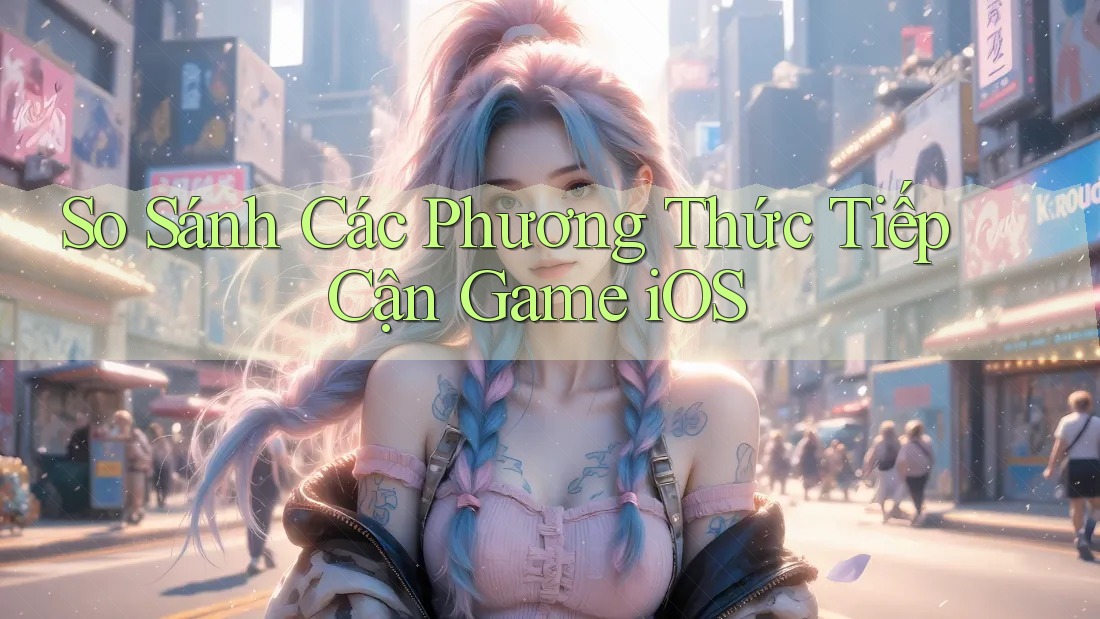 So Sánh Các Phương Thức Tiếp Cận Game iOS So Sánh Các Phương Thức Tiếp Cận Game iOS