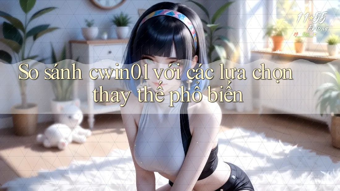 So sánh Cwin01 với các lựa chọn thay thế phổ biến