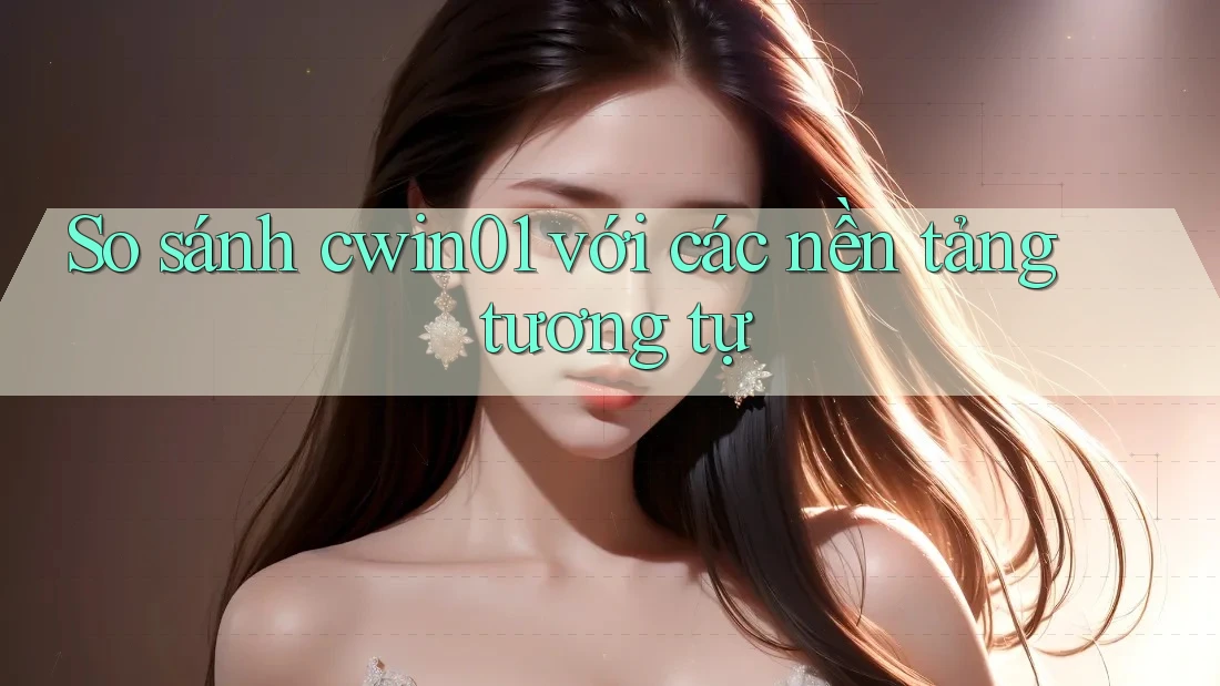 So sánh cwin01 với các nền tảng tương tự