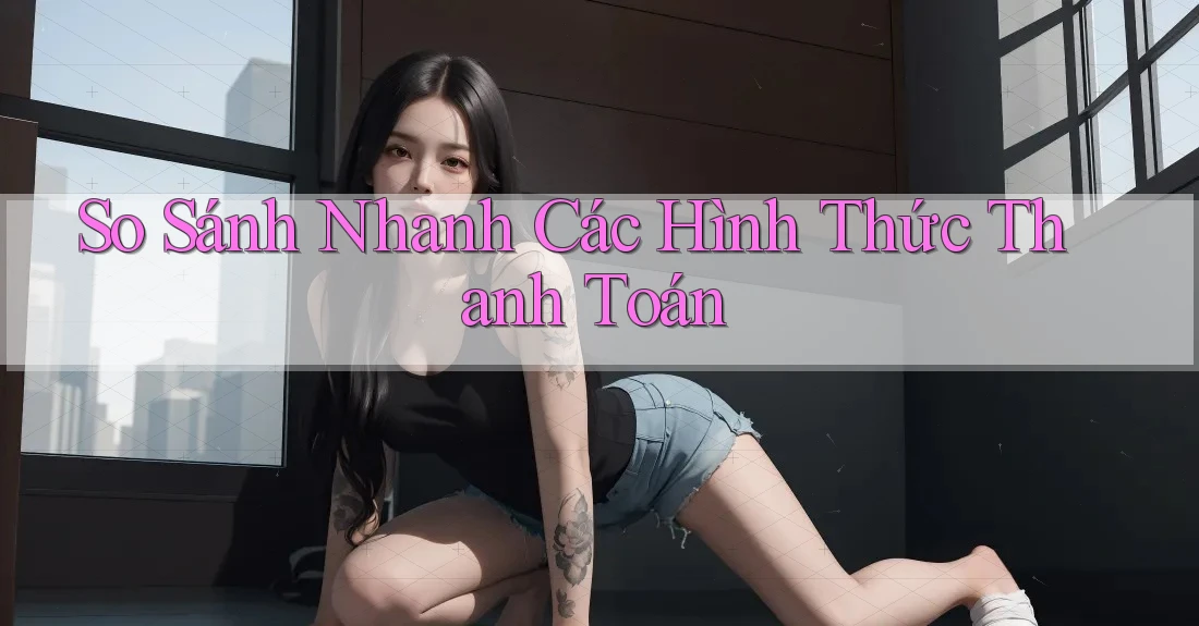So Sánh Nhanh Các Hình Thức Thanh Toán