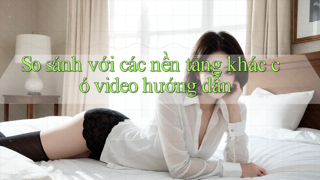 So sánh với các nền tảng khác có video hướng dẫn So sánh với các nền tảng khác có video hướng dẫn