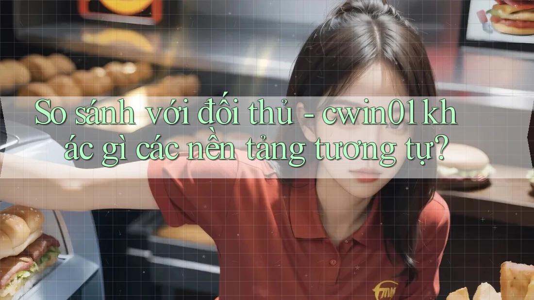 So sánh với đối thủ - cwin01 khác gì các nền tảng tương tự? So sánh với đối thủ - cwin01 khác gì các nền tảng tương tự?