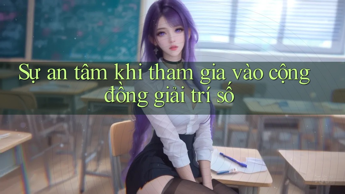 Sự an tâm khi tham gia vào cộng đồng giải trí số