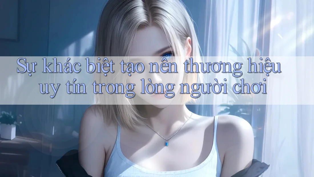 Sự khác biệt tạo nên thương hiệu uy tín trong lòng người chơi