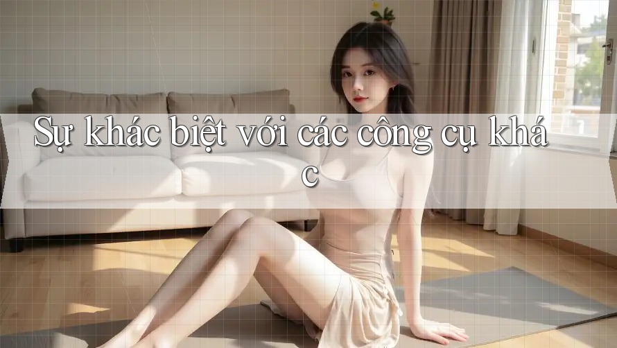 Sự khác biệt với các công cụ khác