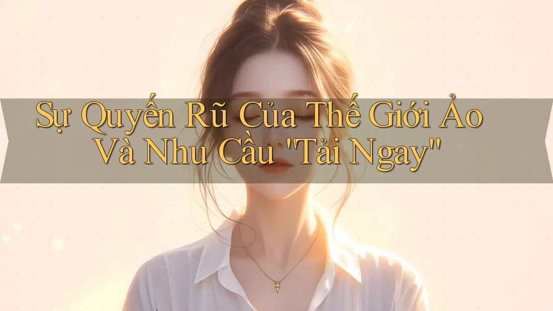 Sự Quyến Rũ Của Thế Giới Ảo Và Nhu Cầu “Tải Ngay” Sự Quyến Rũ Của Thế Giới Ảo Và Nhu Cầu “Tải Ngay”
