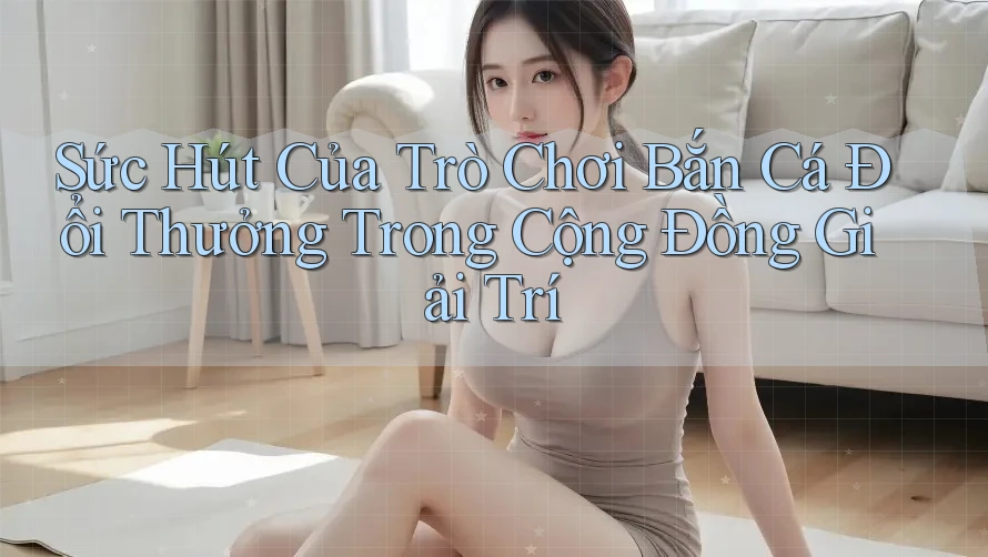 Sức Hút Của Trò Chơi Bắn Cá Đổi Thưởng Trong Cộng Đồng Giải Trí