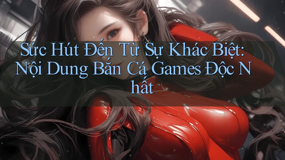 Sức Hút Đến Từ Sự Khác Biệt: Nội Dung Bắn Cá Games Độc Nhất Sức Hút Đến Từ Sự Khác Biệt: Nội Dung Bắn Cá Games Độc Nhất