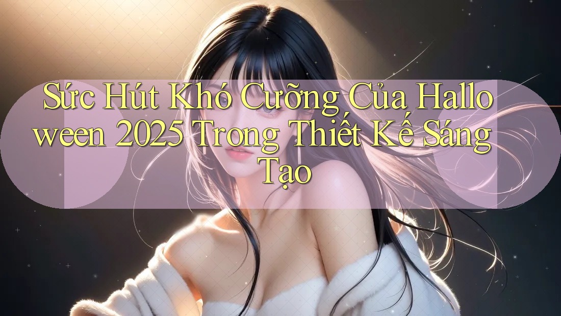 Sức Hút Khó Cưỡng Của Halloween 2025 Trong Thiết Kế Sáng Tạo