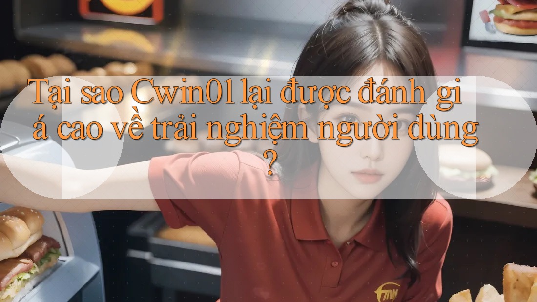 Tại sao Cwin01 lại được đánh giá cao về trải nghiệm người dùng?