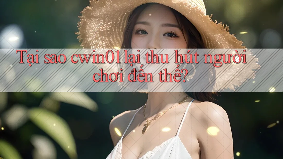 Tại sao cwin01 lại thu hút người chơi đến thế? Tại sao cwin01 lại thu hút người chơi đến thế?
