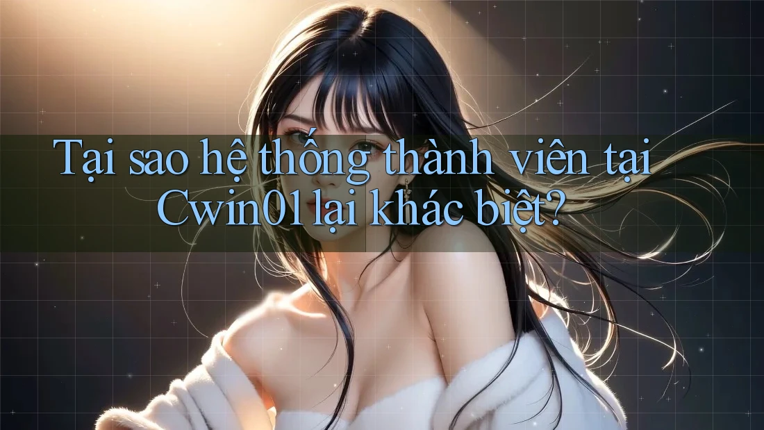 Tại sao hệ thống thành viên tại Cwin01 lại khác biệt? Tại sao hệ thống thành viên tại Cwin01 lại khác biệt?