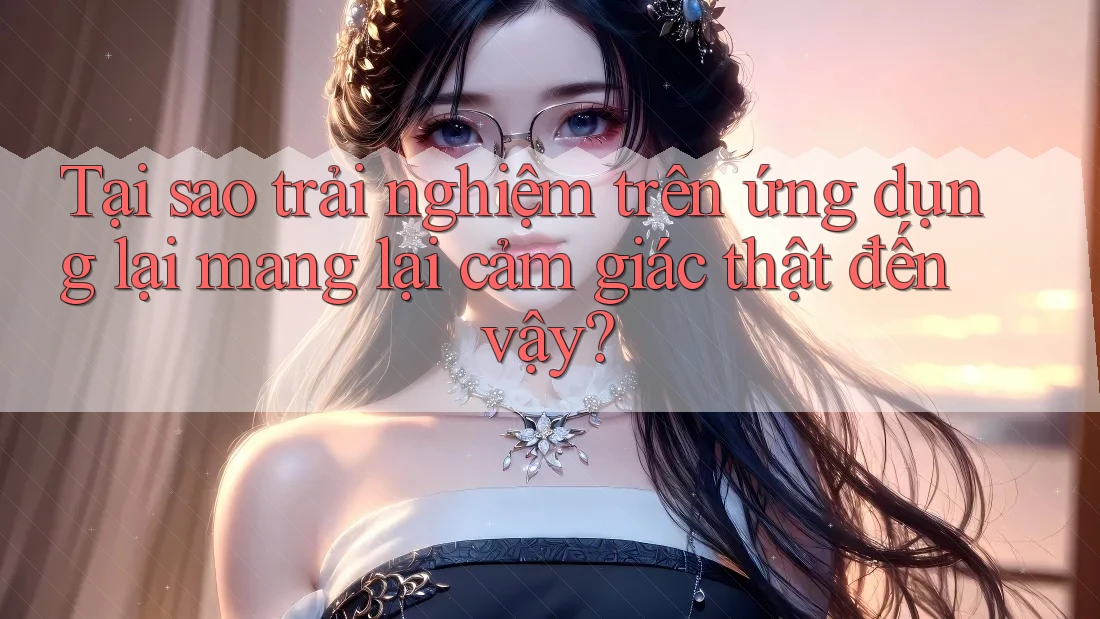Tại sao trải nghiệm trên ứng dụng lại mang lại cảm giác thật đến vậy?