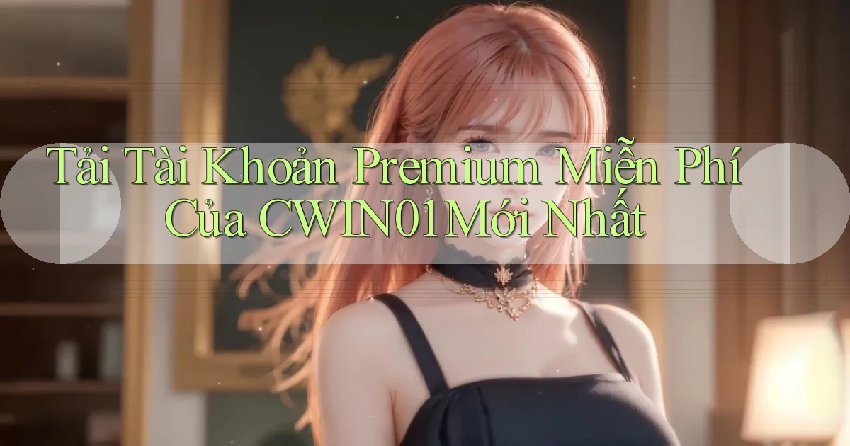 tải tài khoản premium miễn phí của cwin01 mới nhất