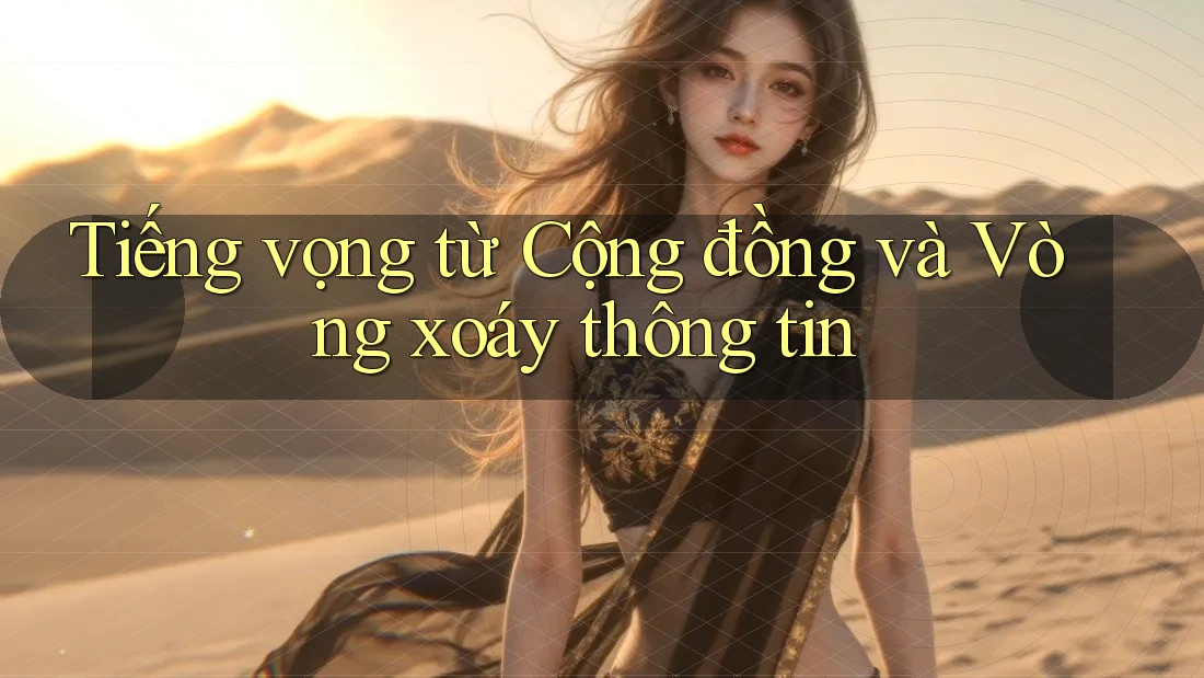 Tiếng vọng từ Cộng đồng và Vòng xoáy thông tin Tiếng vọng từ Cộng đồng và Vòng xoáy thông tin