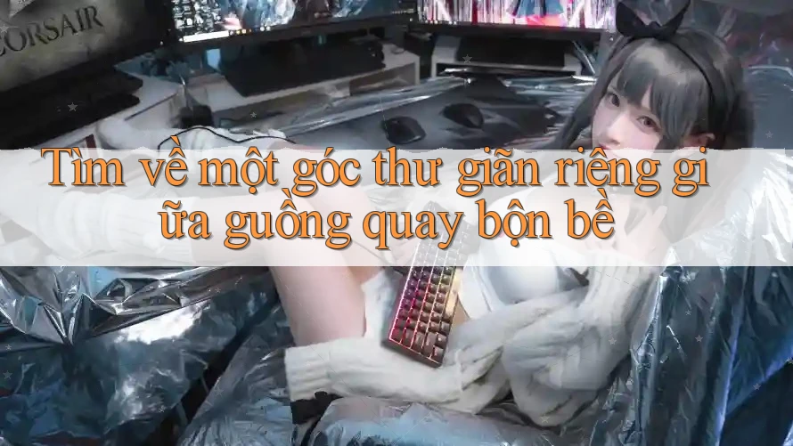 Tìm về một góc thư giãn riêng giữa guồng quay bộn bề
