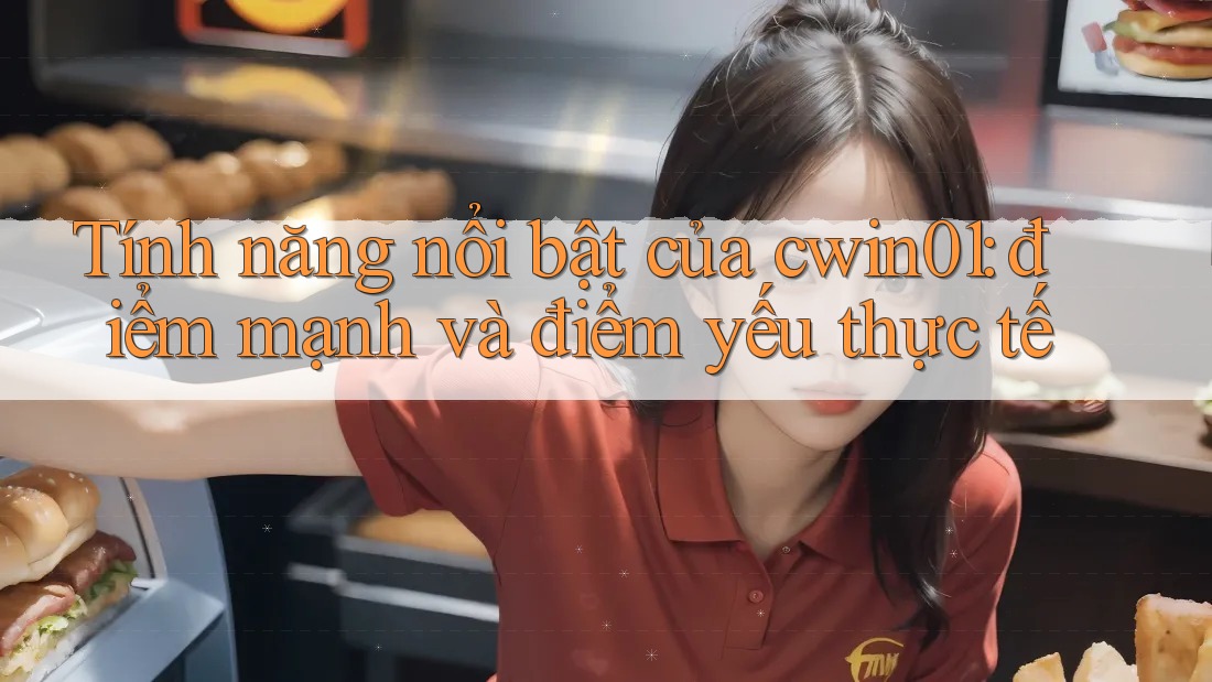 Tính năng nổi bật của cwin01: điểm mạnh và điểm yếu thực tế