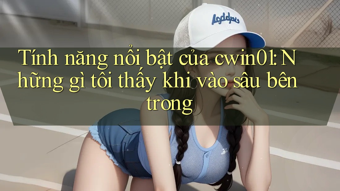 Tính năng nổi bật của cwin01: Những gì tôi thấy khi vào sâu bên trong