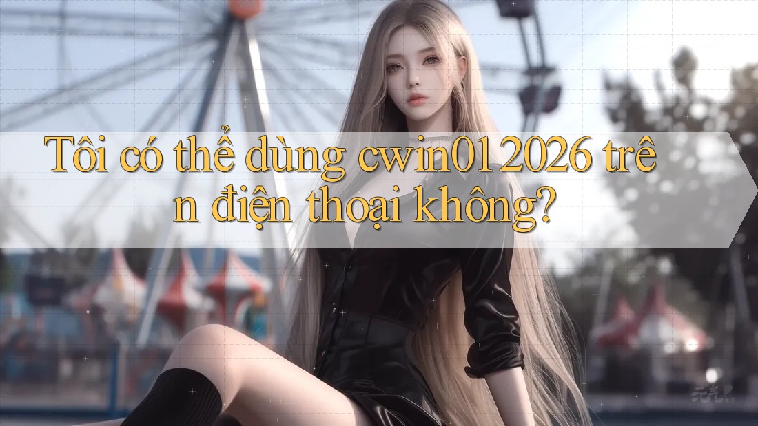 Tôi có thể dùng cwin01 2026 trên điện thoại không?