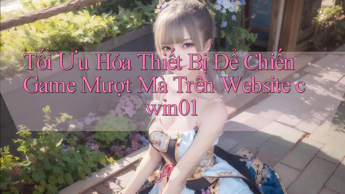 Tối Ưu Hóa Thiết Bị Để Chiến Game Mượt Mà Trên Website cwin01