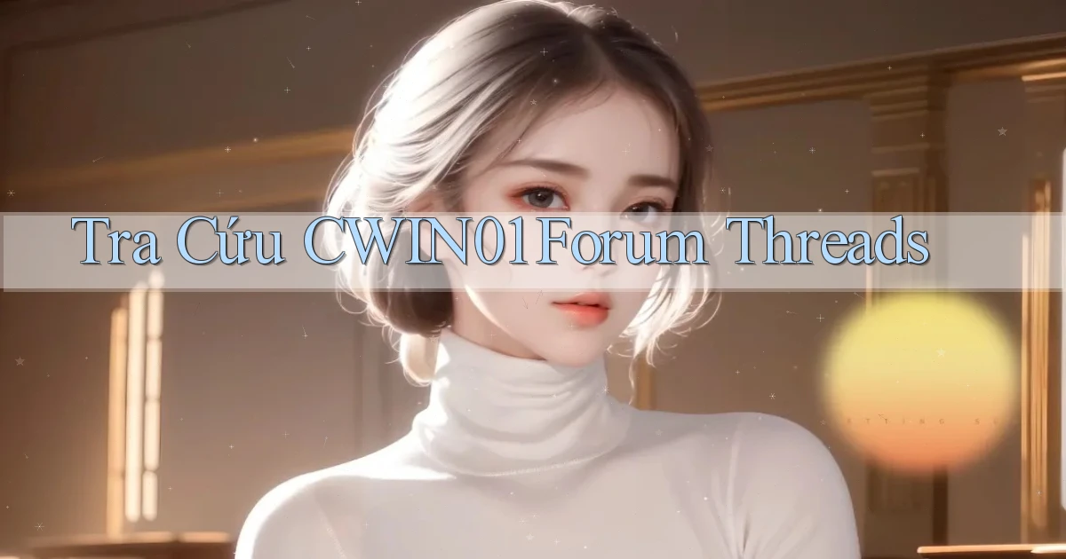tra cứu cwin01 forum threads