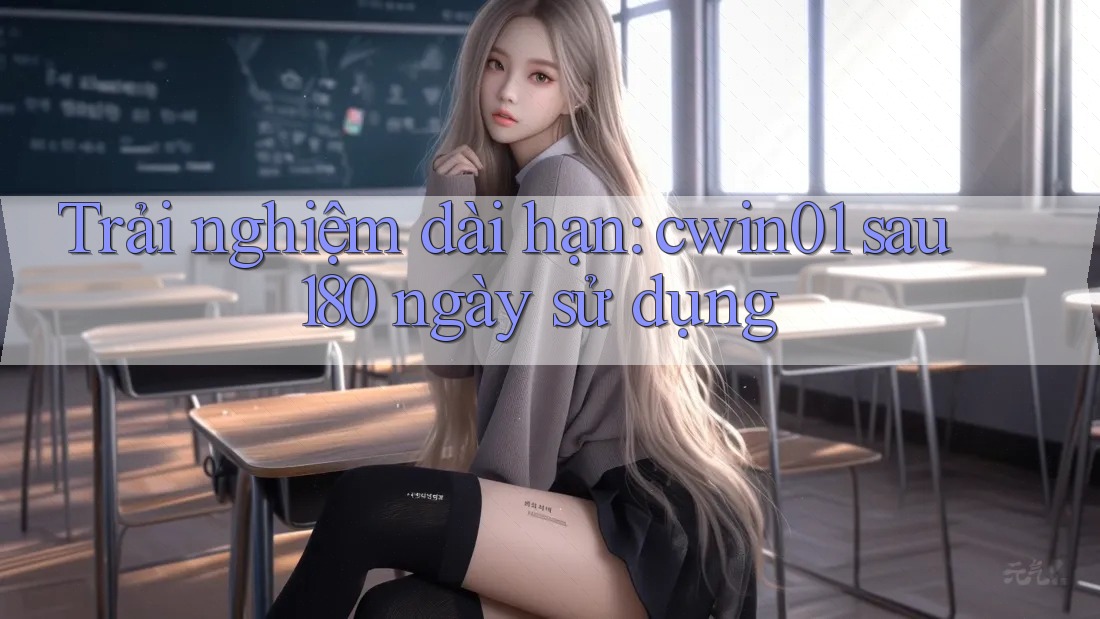 Trải nghiệm dài hạn: cwin01 sau 180 ngày sử dụng