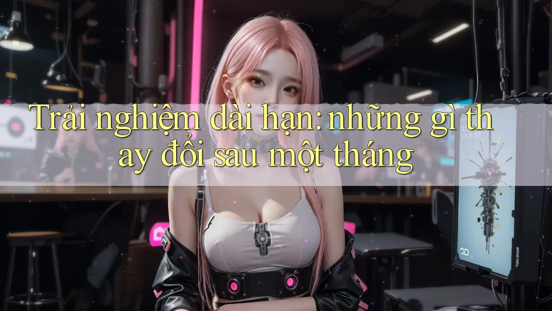 Trải nghiệm dài hạn: Những gì thay đổi sau một tháng