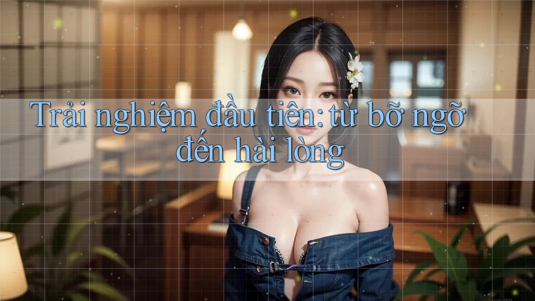 Trải nghiệm đầu tiên: từ bỡ ngỡ đến hài lòng