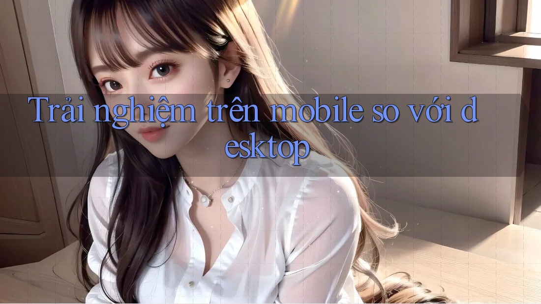 Trải nghiệm trên mobile so với desktop