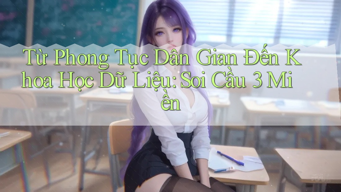 Từ Phong Tục Dân Gian Đến Khoa Học Dữ Liệu: Soi Cầu 3 Miền