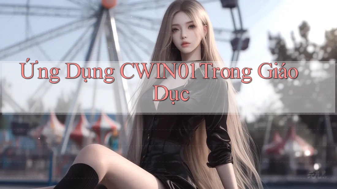 Ứng Dụng CWIN01 Trong Giáo Dục