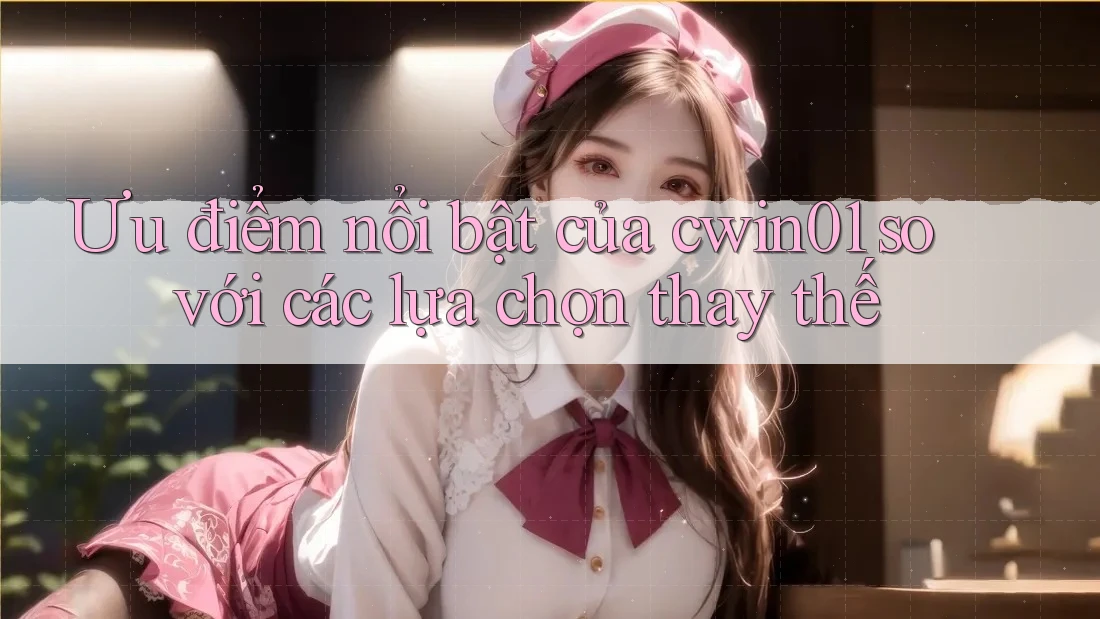 Ưu điểm nổi bật của cwin01 so với các lựa chọn thay thế